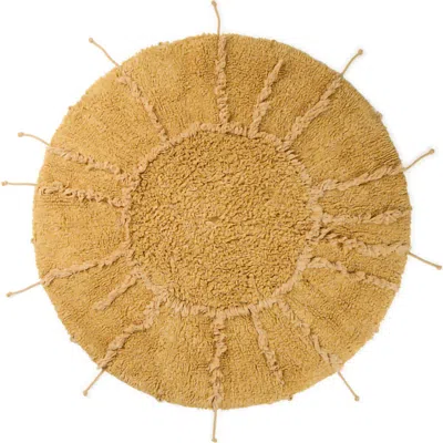 Lorena Canals Washable Rug Solar Multishape In Brown