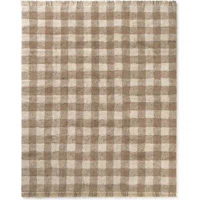 Lorena Canals Washable Rug Vichy In Brown