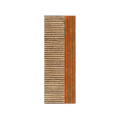 Lorena Canals Washable Runner Rug Color On Clay In Brown