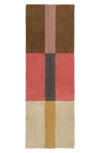 Lorena Canals Washable Wool Runner In Multi