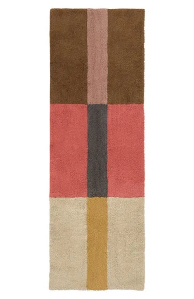 Lorena Canals Washable Wool Runner In Multi