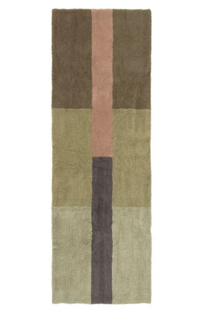 Lorena Canals Washable Wool Runner In Multi