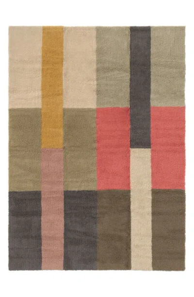 Lorena Canals Washable Wool Runner In Multi
