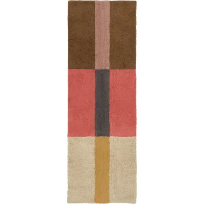 Lorena Canals Washable Wool Runner In Multi