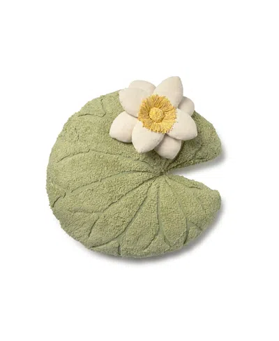 Lorena Canals Water Lily Floor Cushion In Green