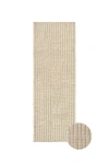 Lorena Canals Wool Runner Rug In Neutral