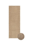 Lorena Canals Wool Runner Rug In Nude
