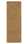 Lorena Canals Woolable Mosaic Washable Wool Rug In Brown