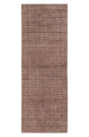Lorena Canals Woolable Mosaic Washable Wool Rug In Brown
