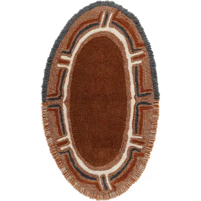 Lorena Canals Woolable Rug Karibu In Brown