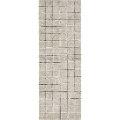 Lorena Canals Woolable Rug Runner  Mosaic In Brown