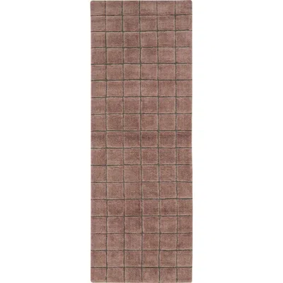 Lorena Canals Woolable Rug Runner Mosaic In Brown
