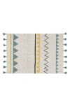 Lorena Canals Zigzag Stripe Washable Rug In Multi