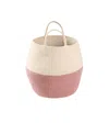 Lorena Canals Basket Zoco In Natural/ Ash Rose