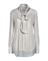 Lorena Hayot By Lorena Antoniazzi Blouses In Light Grey