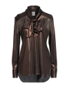 Lorena Hayot By Lorena Antoniazzi Woman Blouse Brown Size 8 Viscose