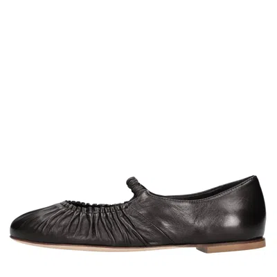 Lorena Paggi Flat Shoes In Black