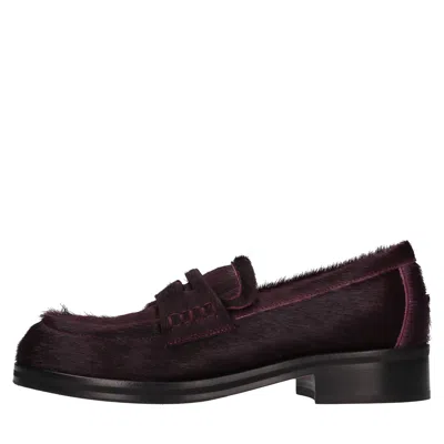 Lorena Paggi Flat Shoes In Brown