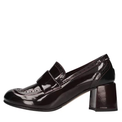 Lorena Paggi Flat Shoes In Brown