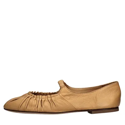 Lorena Paggi Flat Shoes In Giallo Vivaci