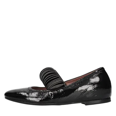 Lorena Paggi Flat Shoes In Nero Neri E Grigi