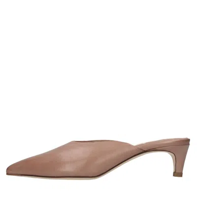 Lorena Paggi Sandals In Rosa Pastello
