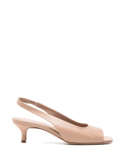 Lorena Paggi Slingback Sandals In Neutral