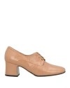 Lorena Paggi Woman Lace-up Shoes Blush Size 11 Leather In Pattern