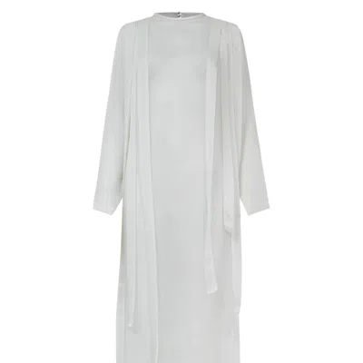 Lorena Saravia Women's White / Black Josefa Blouse In Multi