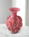 Lorene Cavagna Ceramique Nebuleuse Stoneware Vase, 12" In Nebuleuse