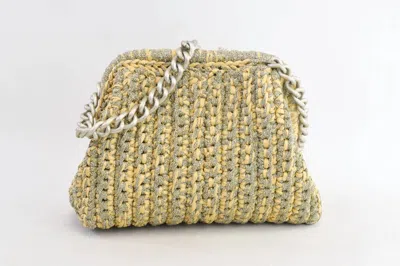Lorenza Gandaglia Women's Tum Rafia Bag In Yellow
