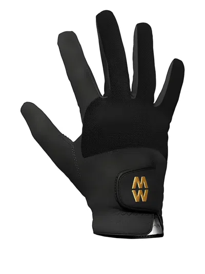 Lorenzetti Logo-print Gloves In Black