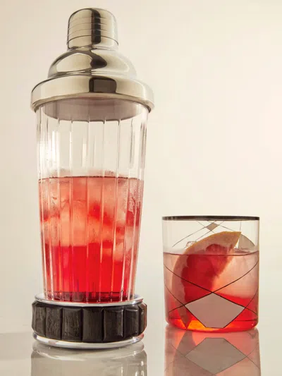 Lorenzi Milano Oryx Horn Cocktail Shaker In Multi