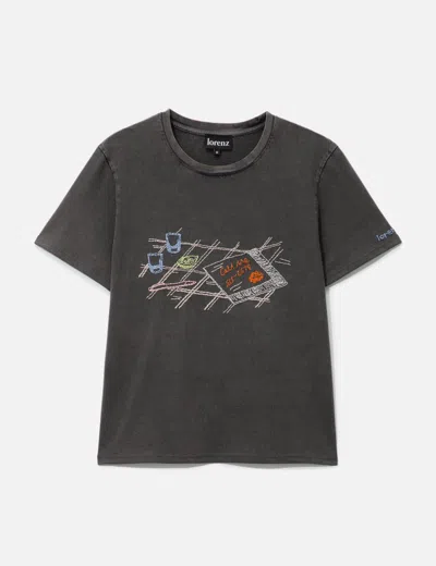 Lorenz O's Hand Embroidered T-shirt