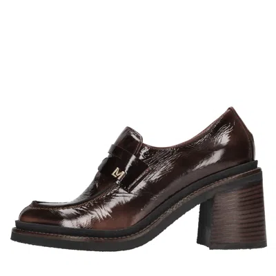 Lorenzo Mari Flat Shoes In Brown