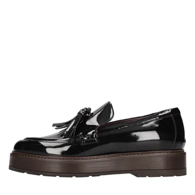 Lorenzo Mari Flat Shoes In Black