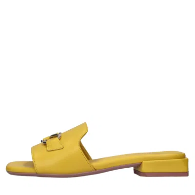 Lorenzo Mari Sandals In Yellow