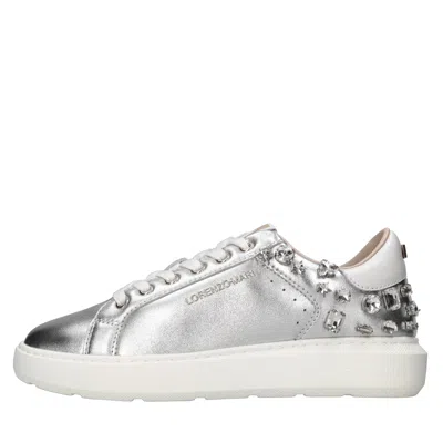 Lorenzo Mari Sneakers In Silver