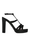 Lorenzo Mari Sandals In Black