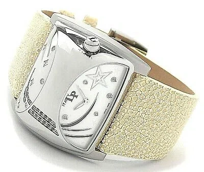 Pre-owned Lorenzo Pozzan Junior Barletta Star Power Diamonds Swiss Ladies Watch.