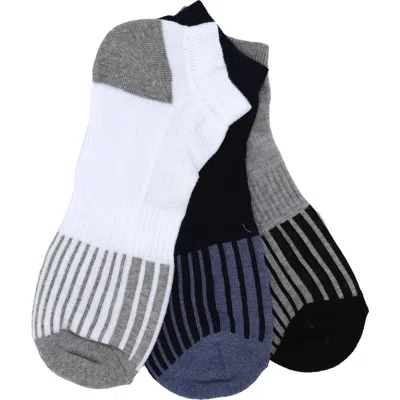 Lorenzo Uomo 3-pack Ankle Socks In Neutral