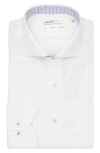 Lorenzo Uomo Trim Fit Textured Cotton Dress Shirt