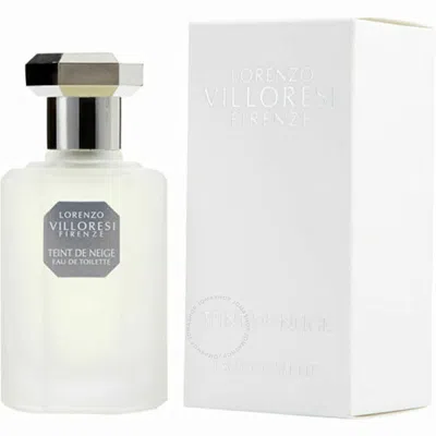 Lorenzo Villoresi Unisex Teint De Neige Edt Spray 1.7 oz Fragrances 8028544101009 In White