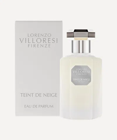 Lorenzo Villoresi Teint De Neige Eau De Parfum 100ml In White