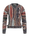 Lorenzoni Man Sweater Camel Size 42 Virgin Wool, Acrylic, Polyamide In Brown