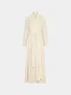 Loretta Caponi Carla Velvet And Silk Robe Size: M