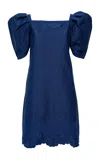 Loretta Caponi Cetona Cotton Midi Dress