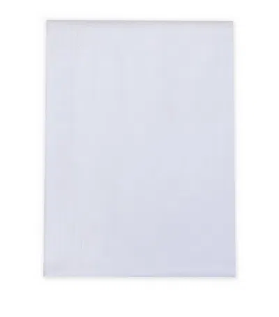 Loretta Caponi Cotton Classic Super King Bottom Sheet In White