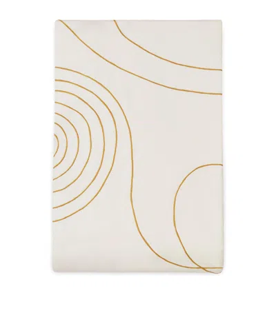 Loretta Caponi Cotton Mobile Super King Duvet Cover In Brown