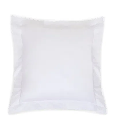 Loretta Caponi Dots Square Pillowcase In White